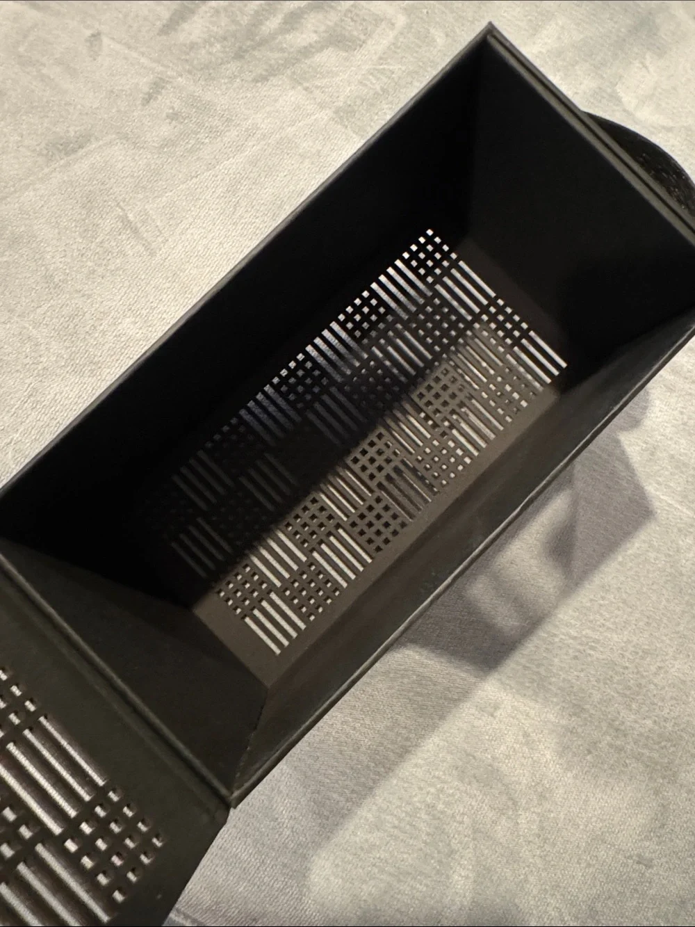 IWC Black Presentation Box with Gold Lettering